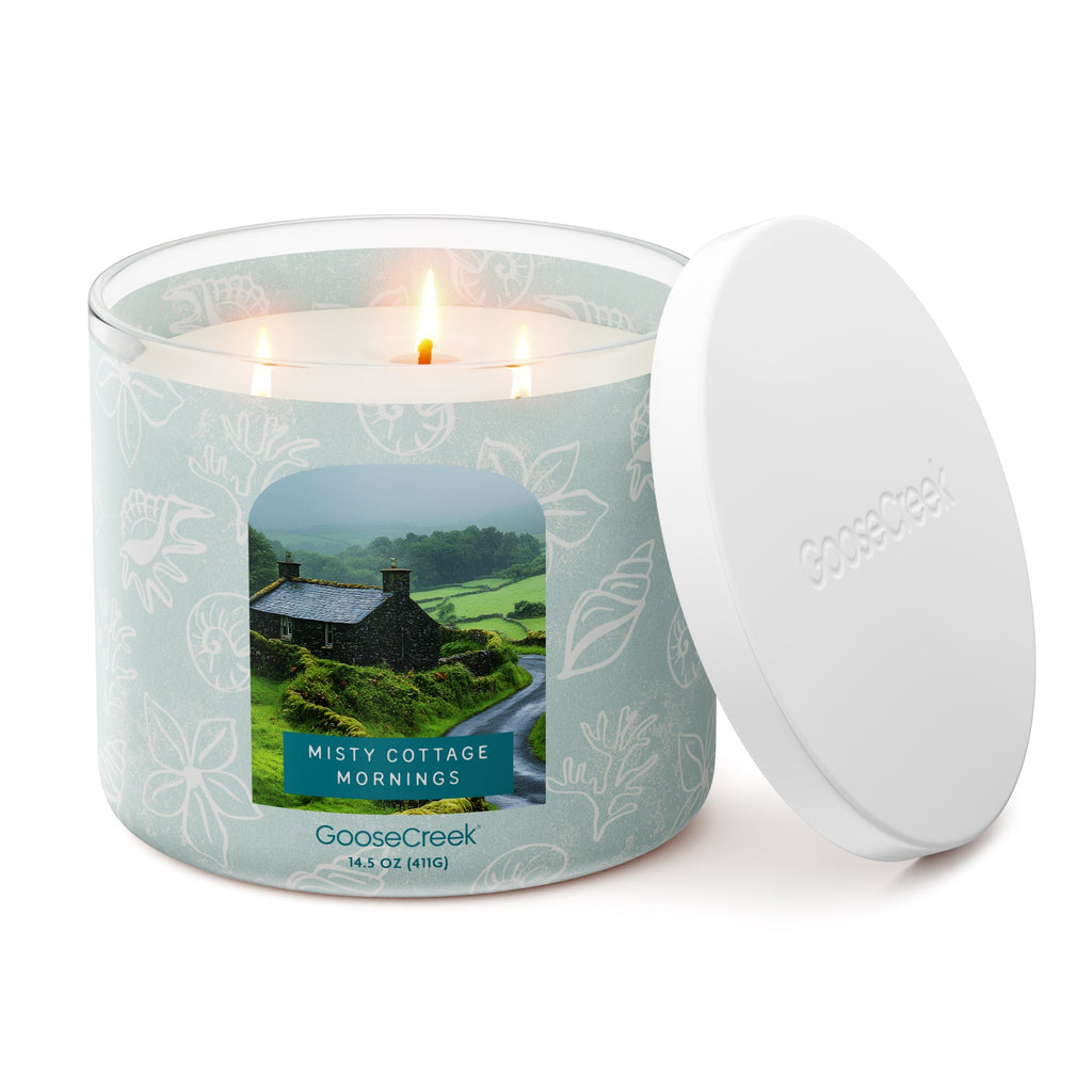 Misty Cottage Mornings 3-Wick Candle