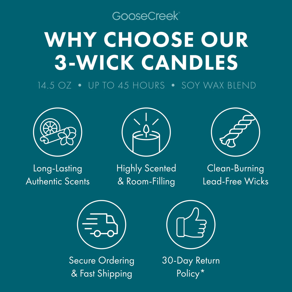 Misty Cottage Mornings 3-Wick Candle