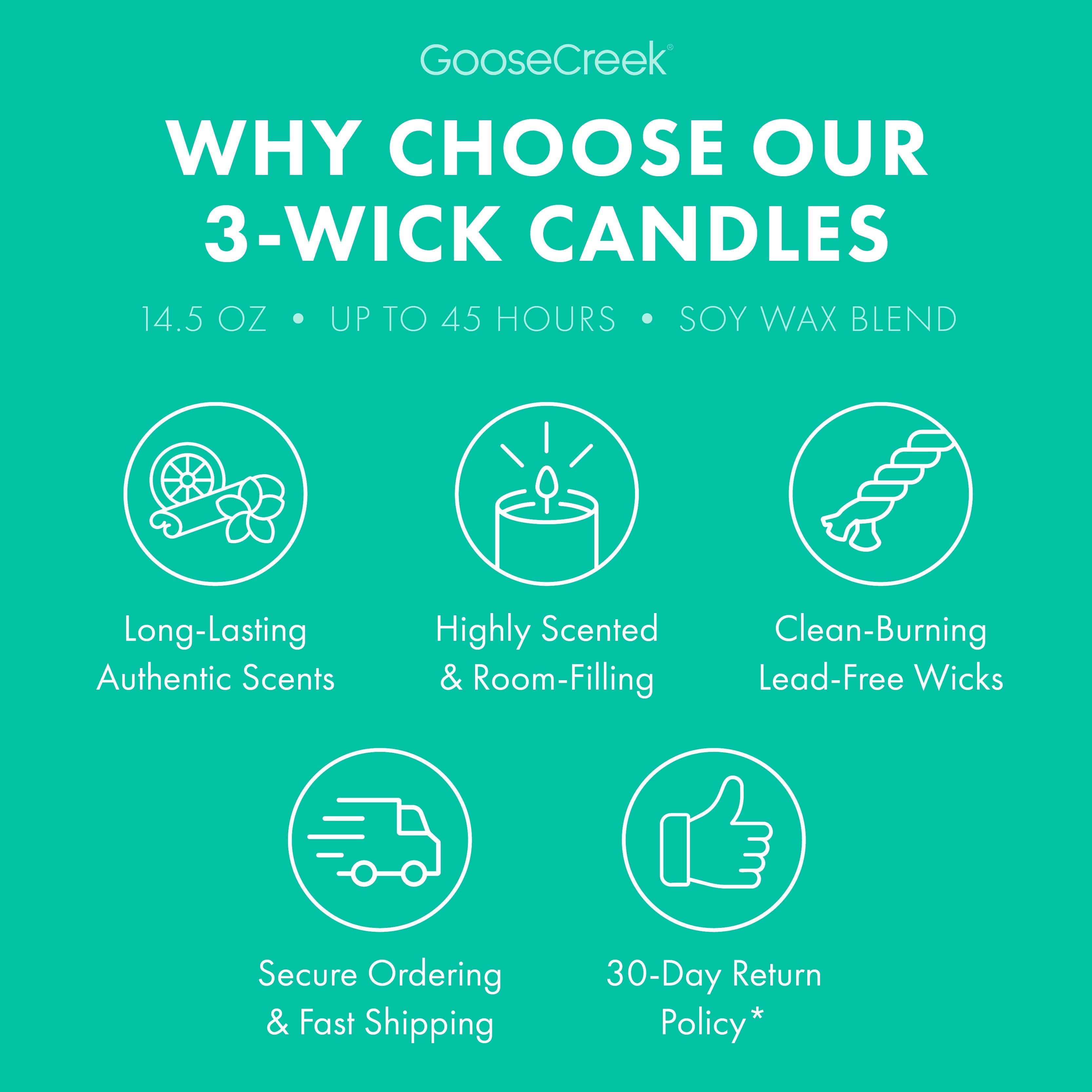 Ocean Blooms 3-Wick Candle