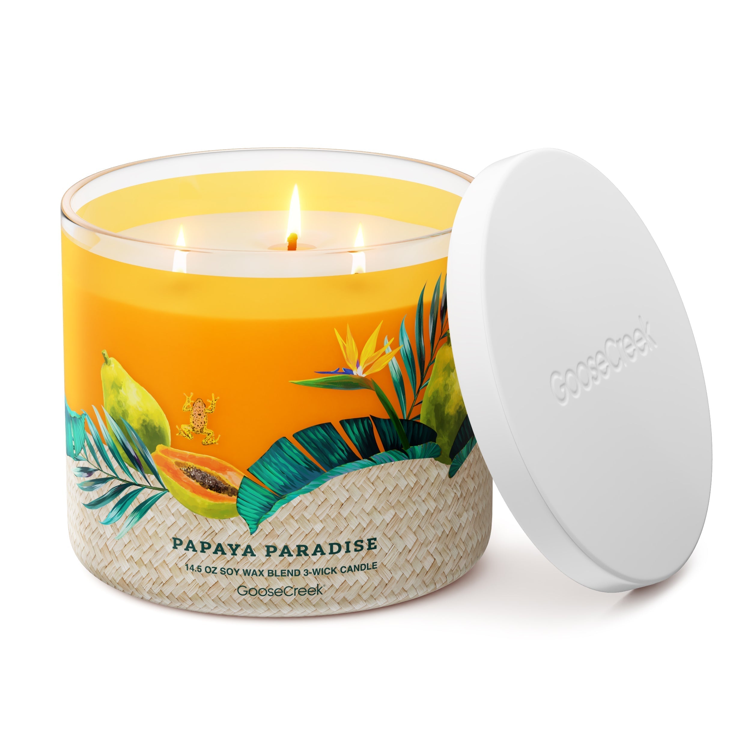 Papaya Paradise 3-Wick Candle