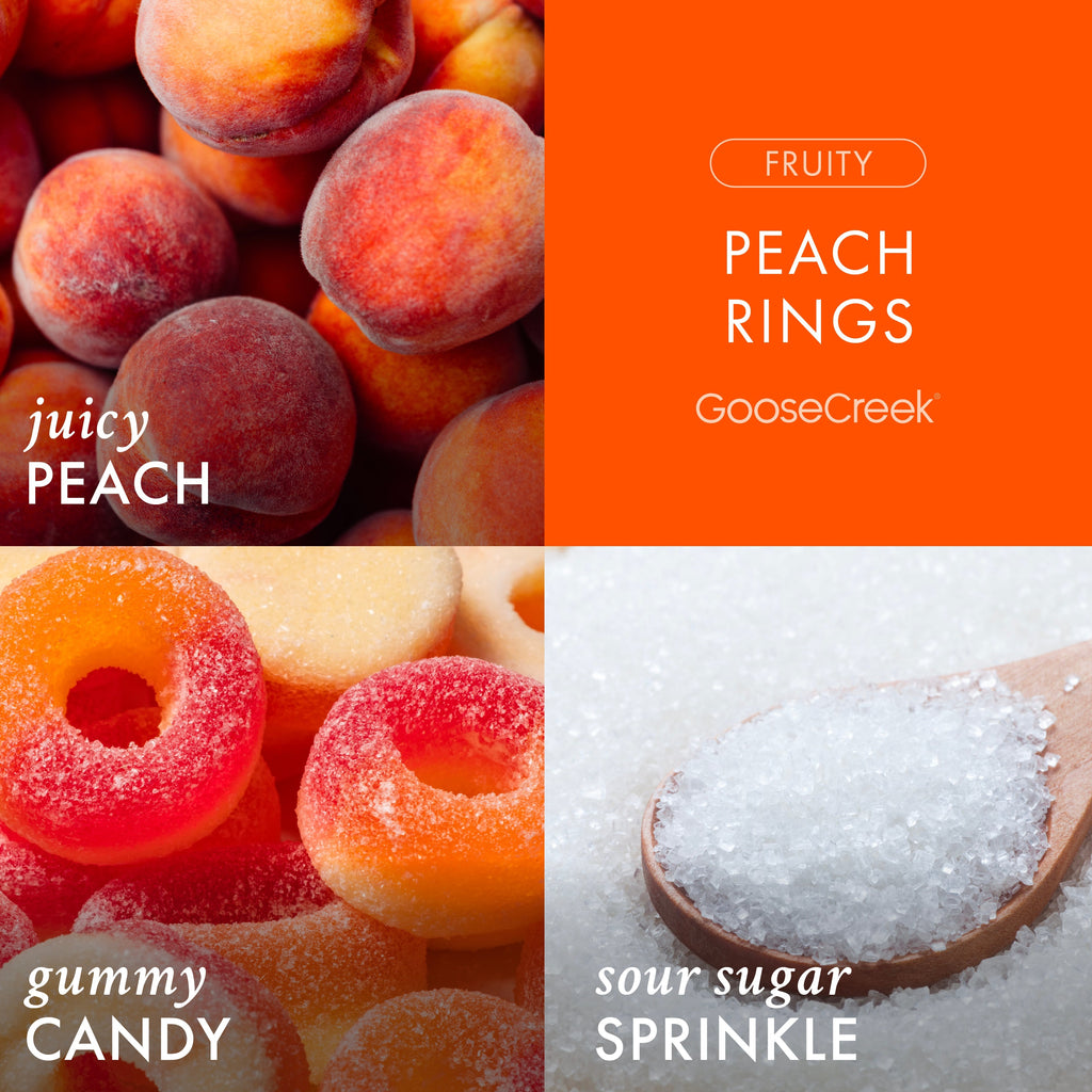 Peach Rings 3-Wick Candle