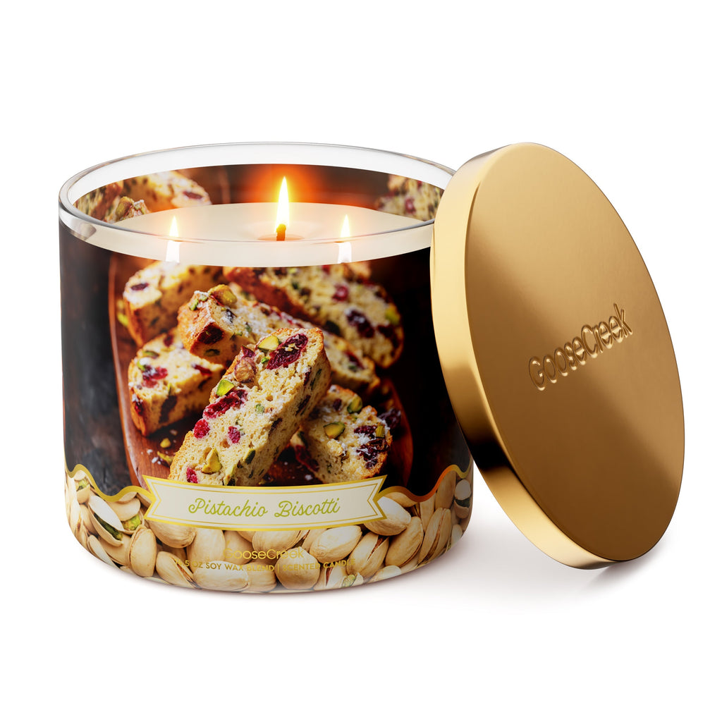 Pistachio Biscotti 3-Wick Candle