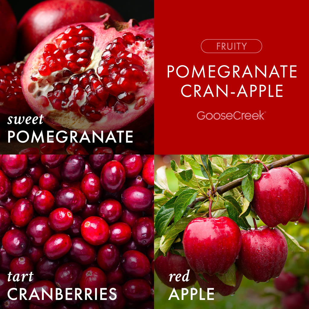 Pomegranate Cran-Apple 3-Wick Candle