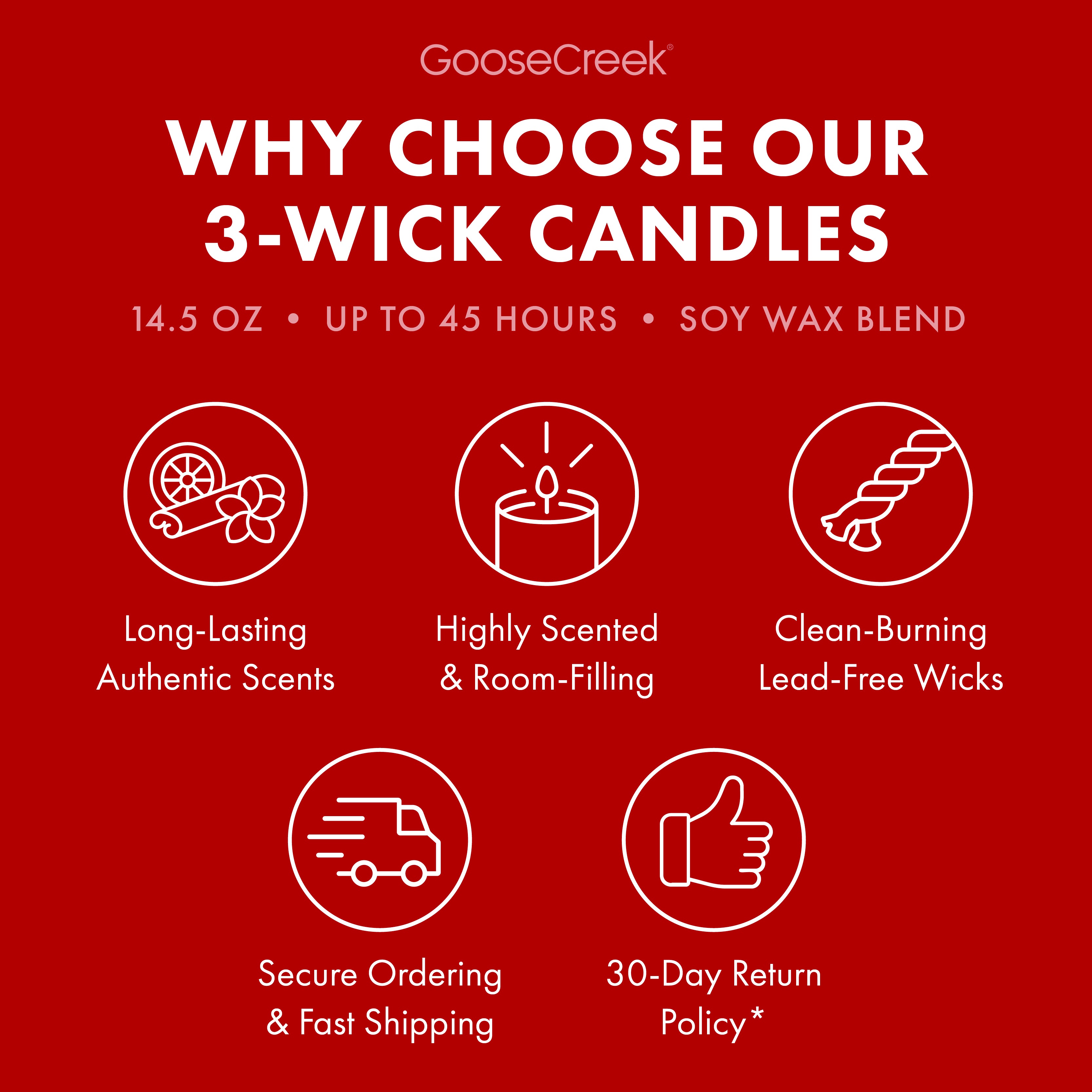 Pomegranate Cran-Apple 3-Wick Candle