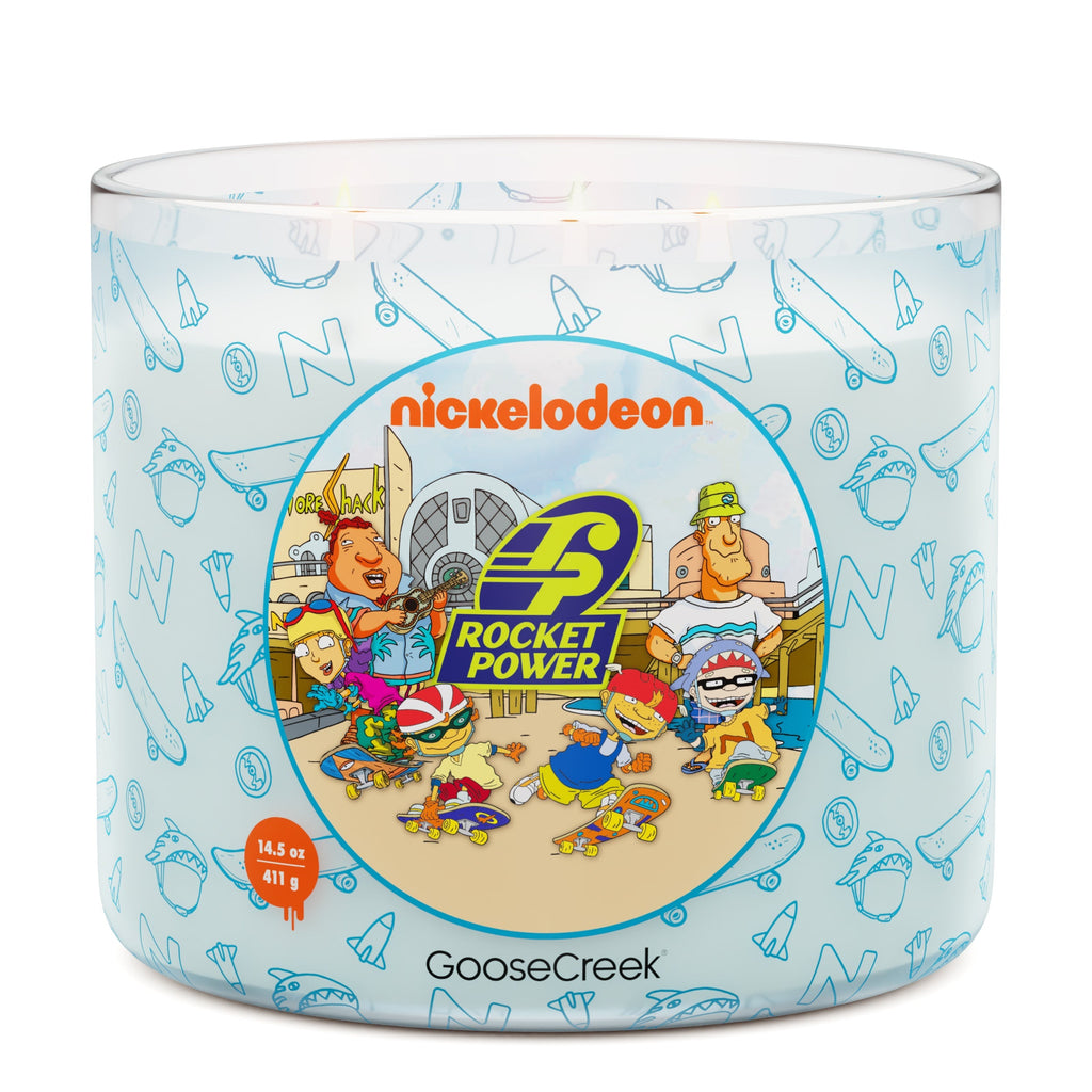 Rocket Power Nickelodeon 3-Wick Candle