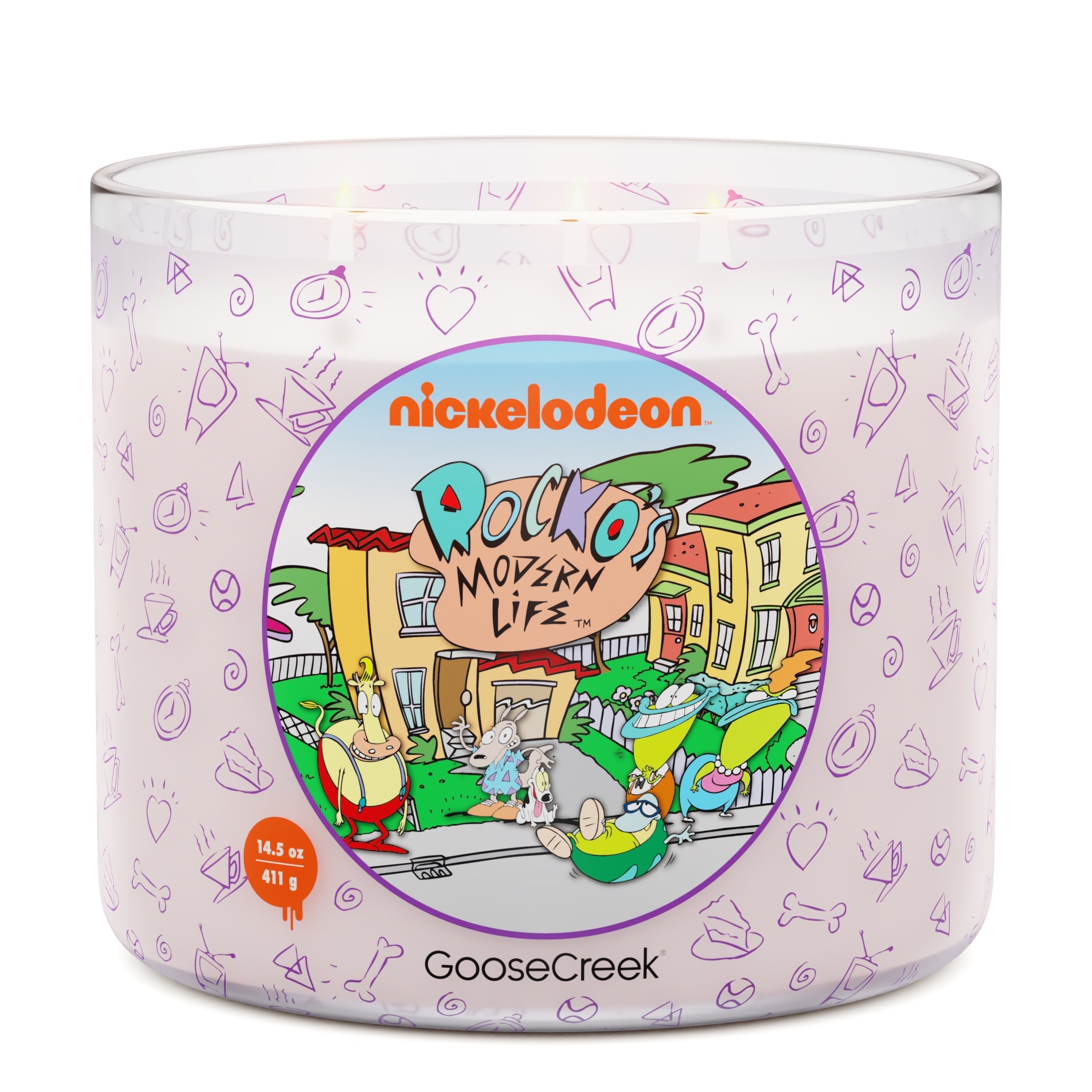 Rocko's Modern Life Nickelodeon 3-Wick Candle