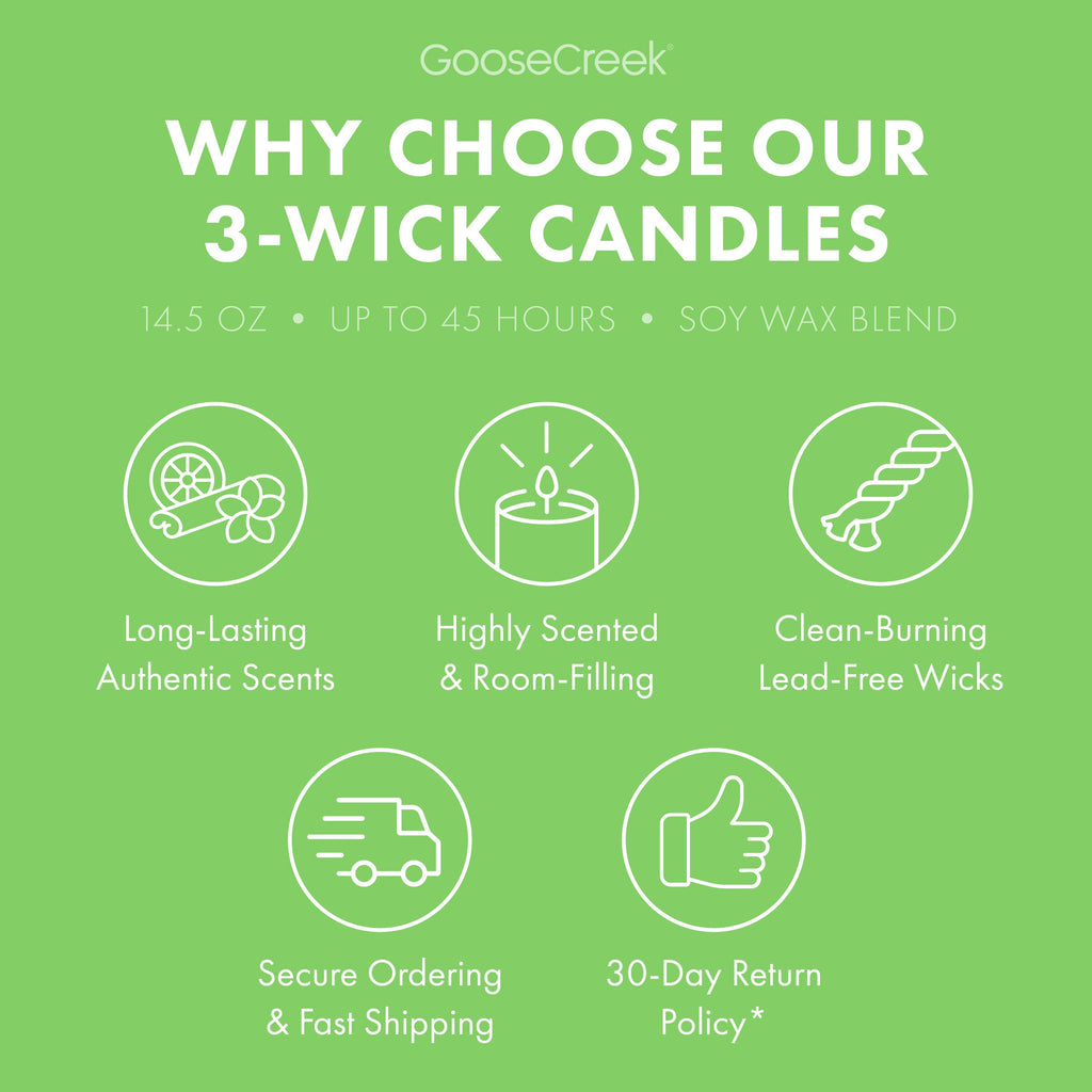 Saltwater Seagrass 3-Wick Candle