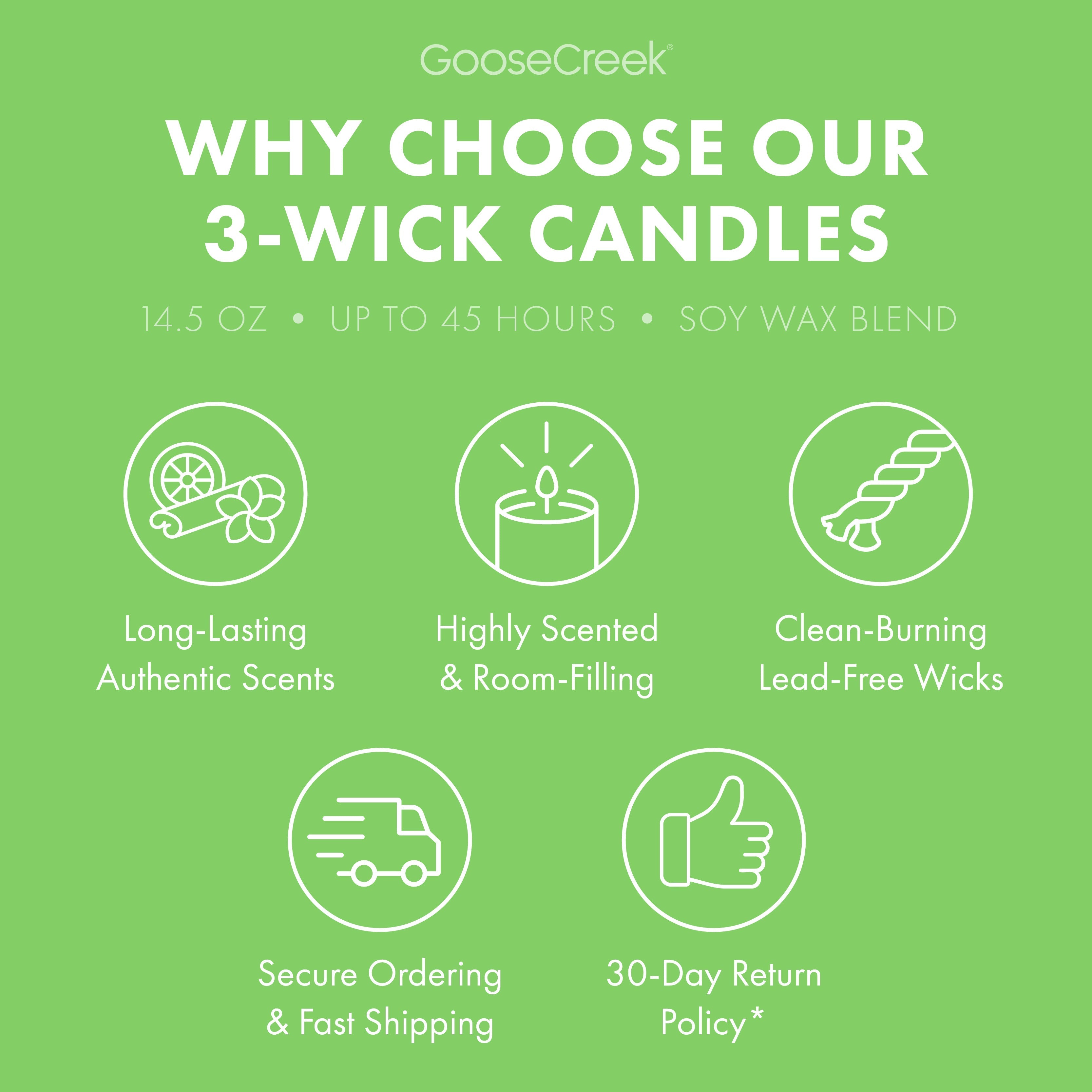 Saltwater Seagrass 3-Wick Candle