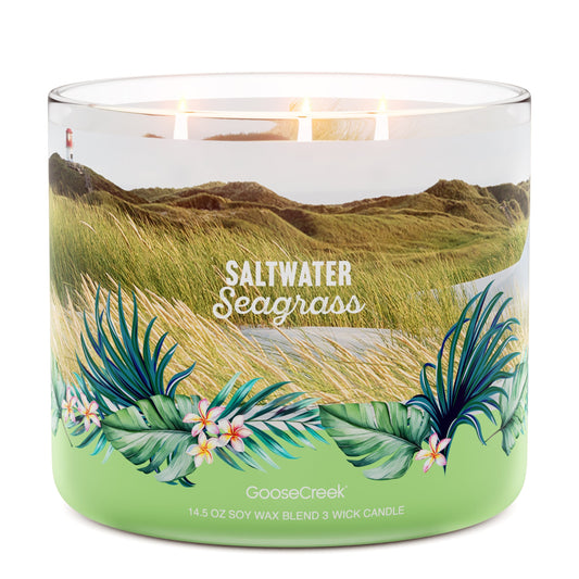 Saltwater Seagrass 3-Wick Candle