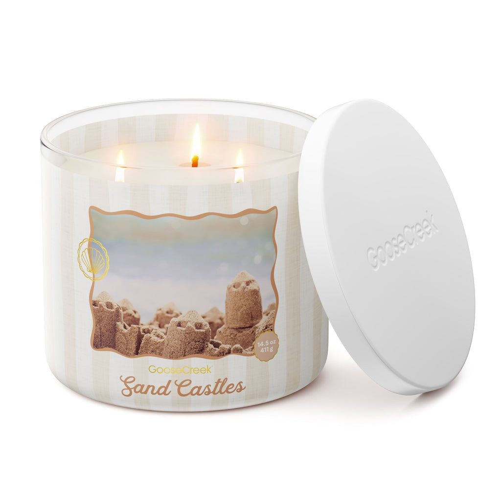 Sand Castles 3-Wick Candle
