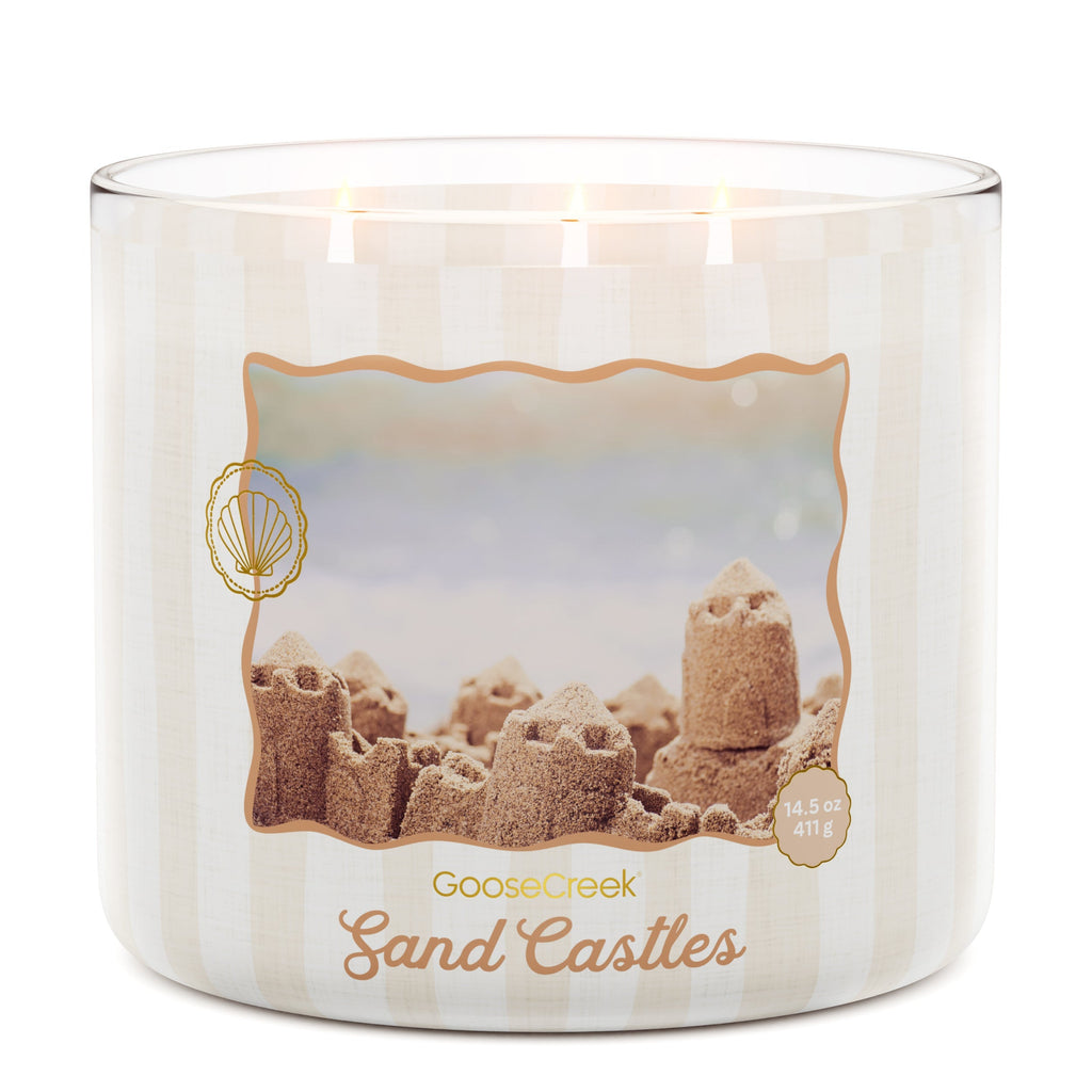 Sand Castles 3-Wick Candle