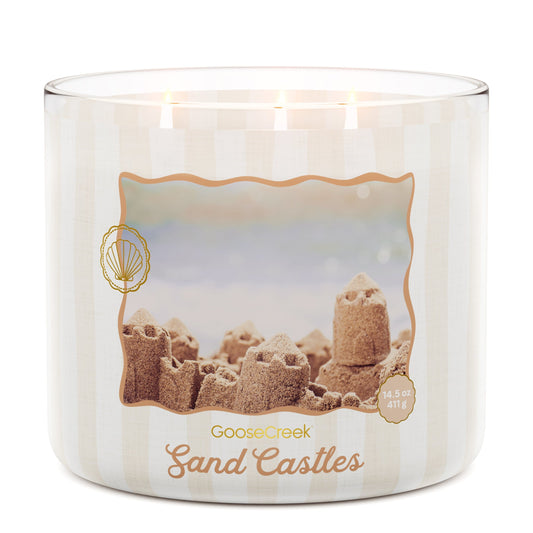 Sand Castles 3-Wick Candle