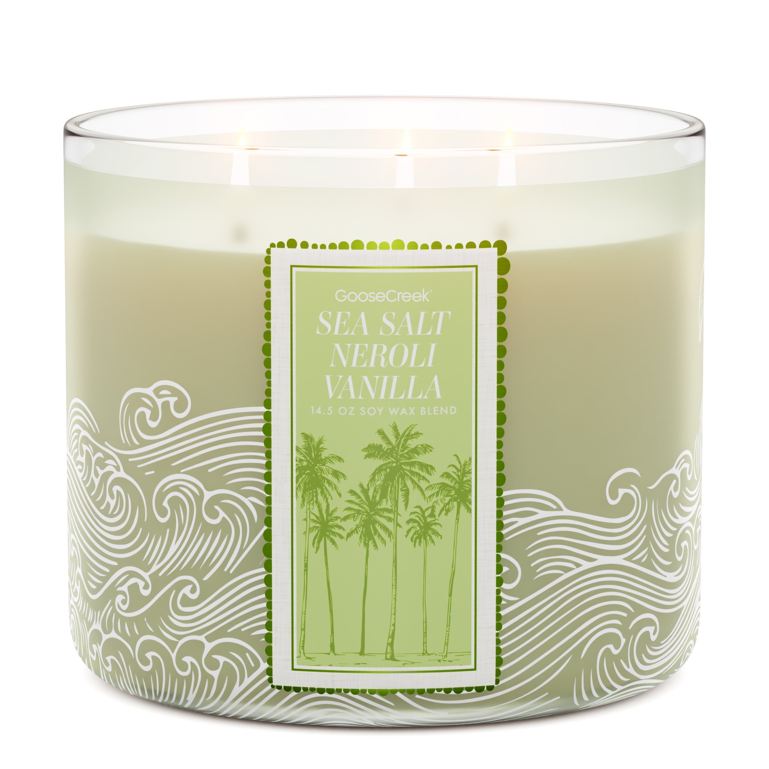Sea Salt Neroli & Vanilla 3-Wick Candle