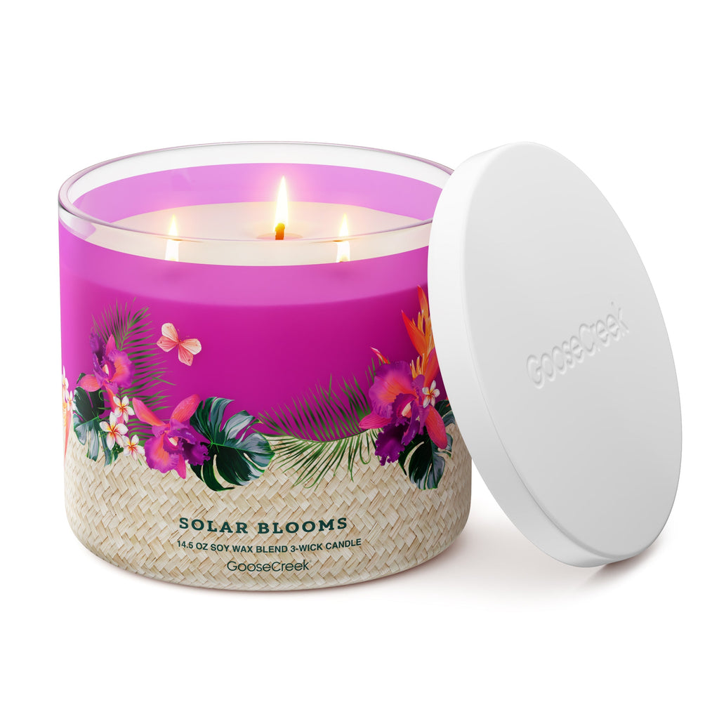 Solar Blooms 3-Wick Candle