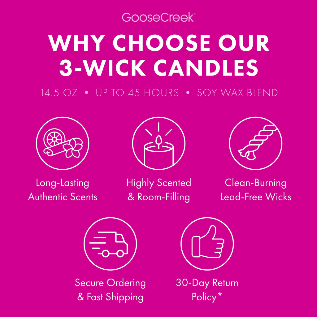 Solar Blooms 3-Wick Candle