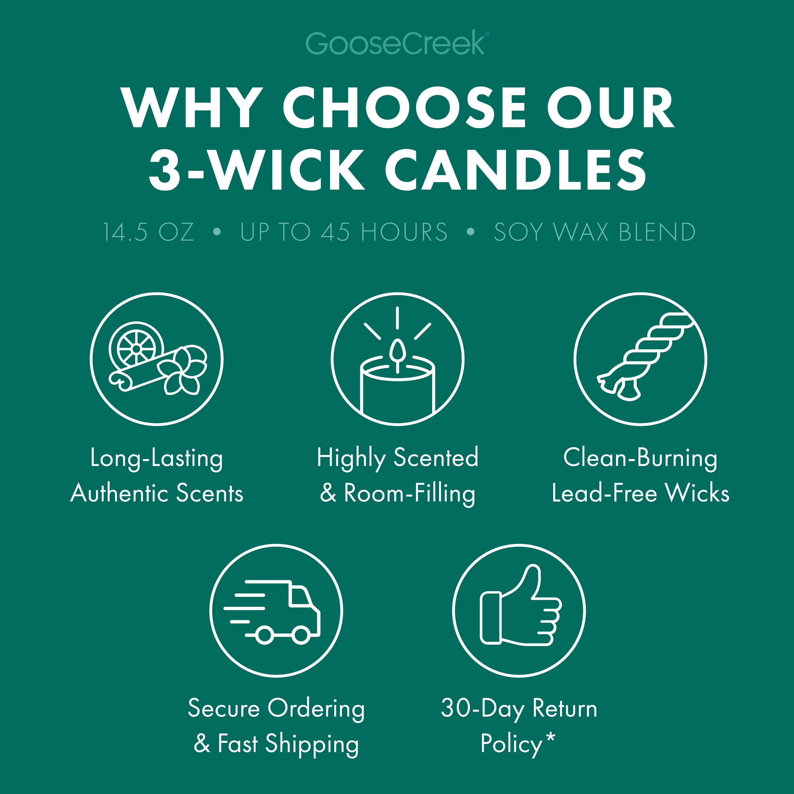 Soothing Aloe & Watermint 3-Wick Candle