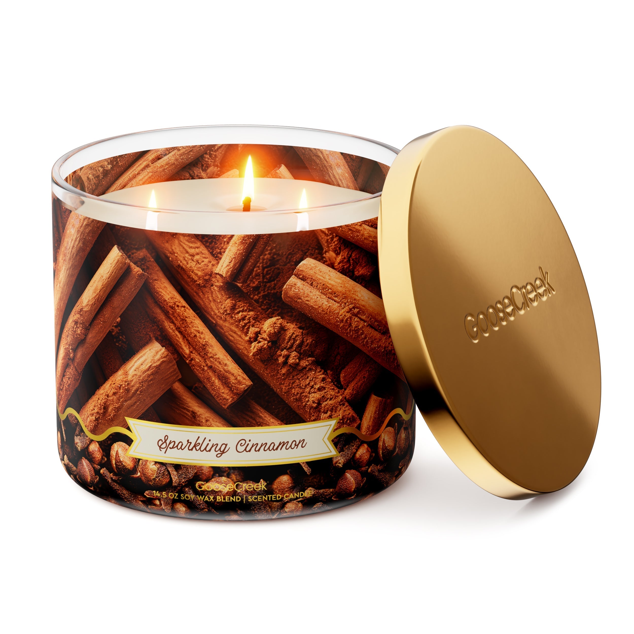Sparkling Cinnamon 3-Wick Candle