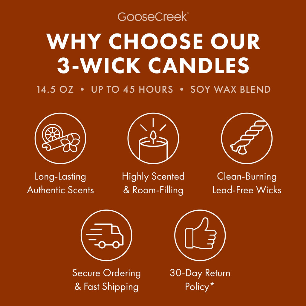 Sparkling Cinnamon 3-Wick Candle