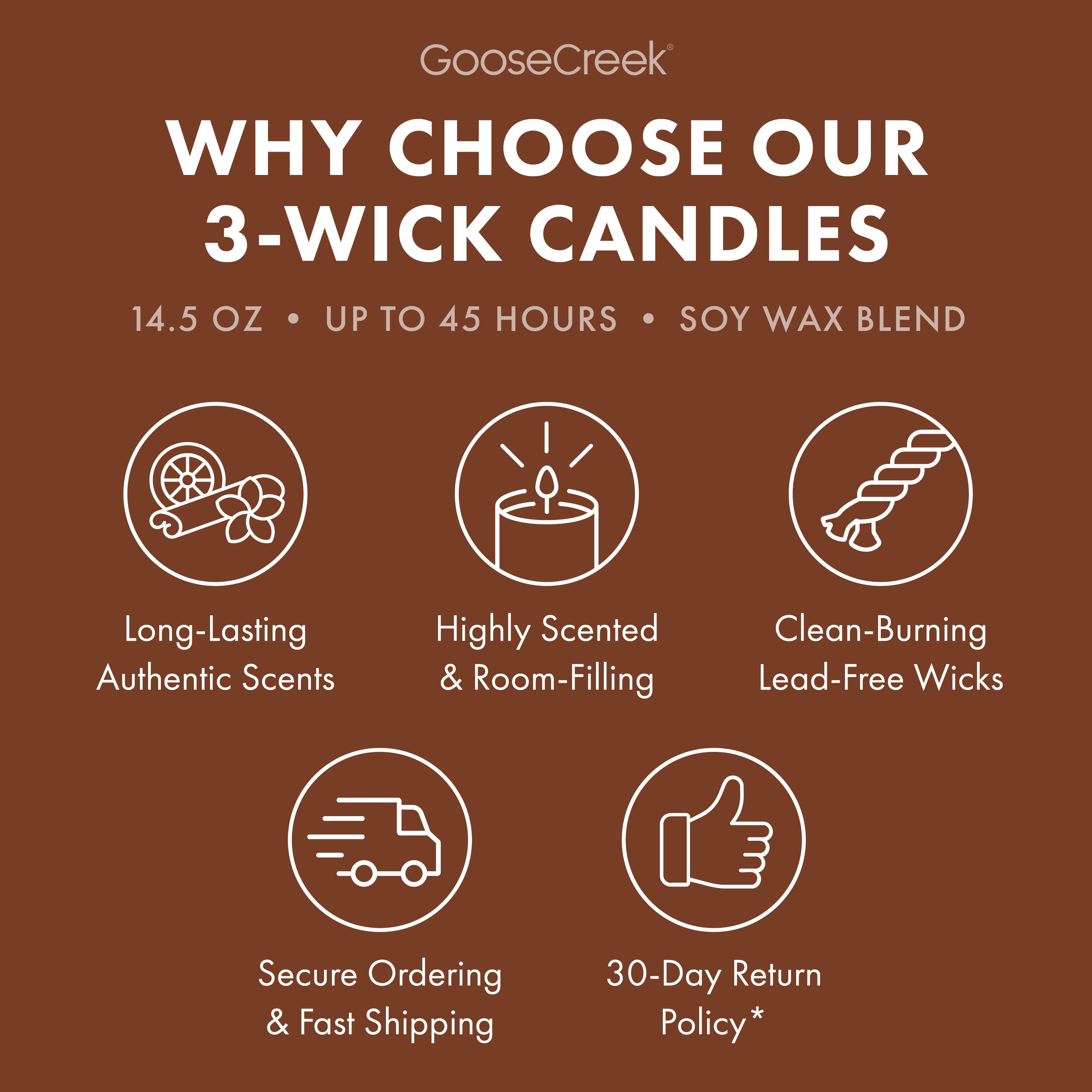 Sparkling Cinnamon 3-Wick Candle