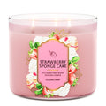 Strawberry Sponge Cake 3-Wick Candle
