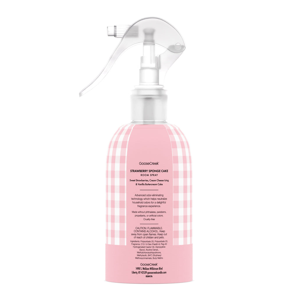 Strawberry Sponge Cake Odor Eliminating Room Spray