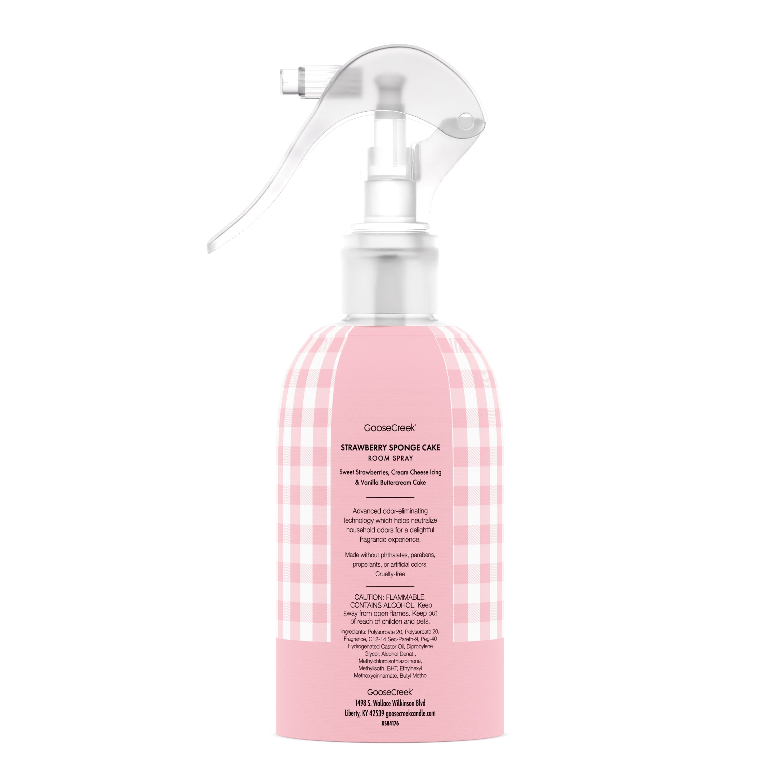 Strawberry Sponge Cake Odor Eliminating Room Spray