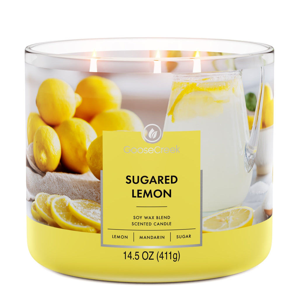 Sugared Lemon 3-Wick Candle