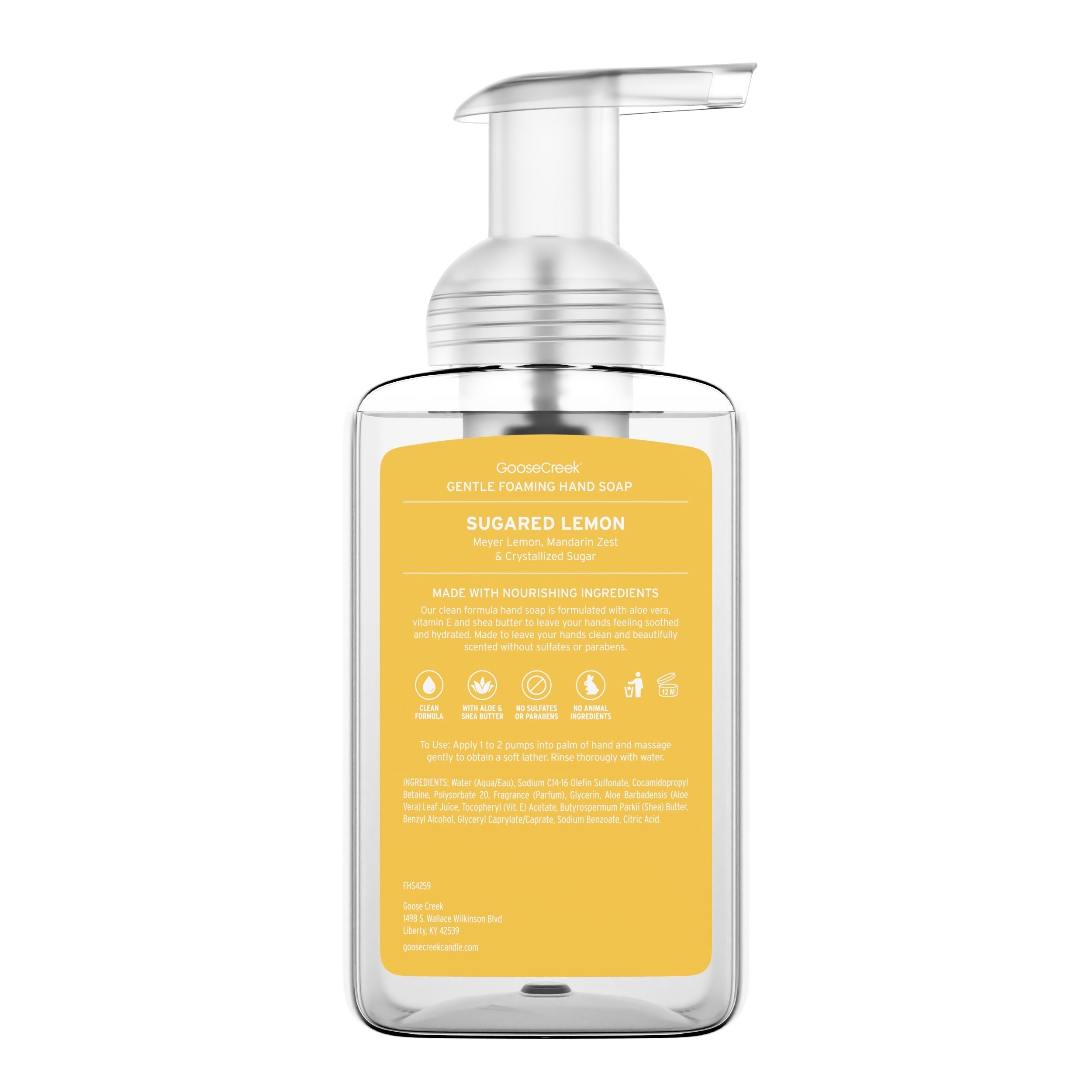 Sugared Lemon Foaming Hand Soap