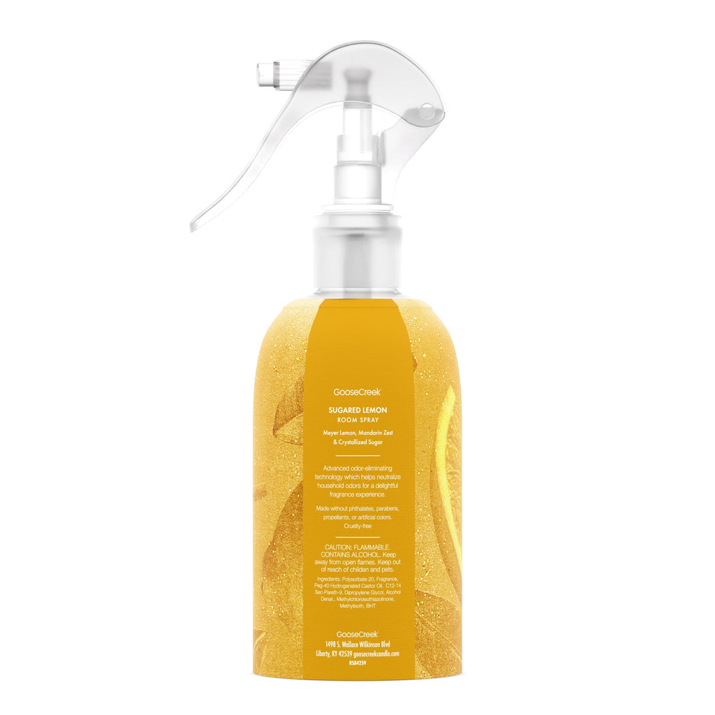 Sugared Lemon Odor Eliminating Room Spray