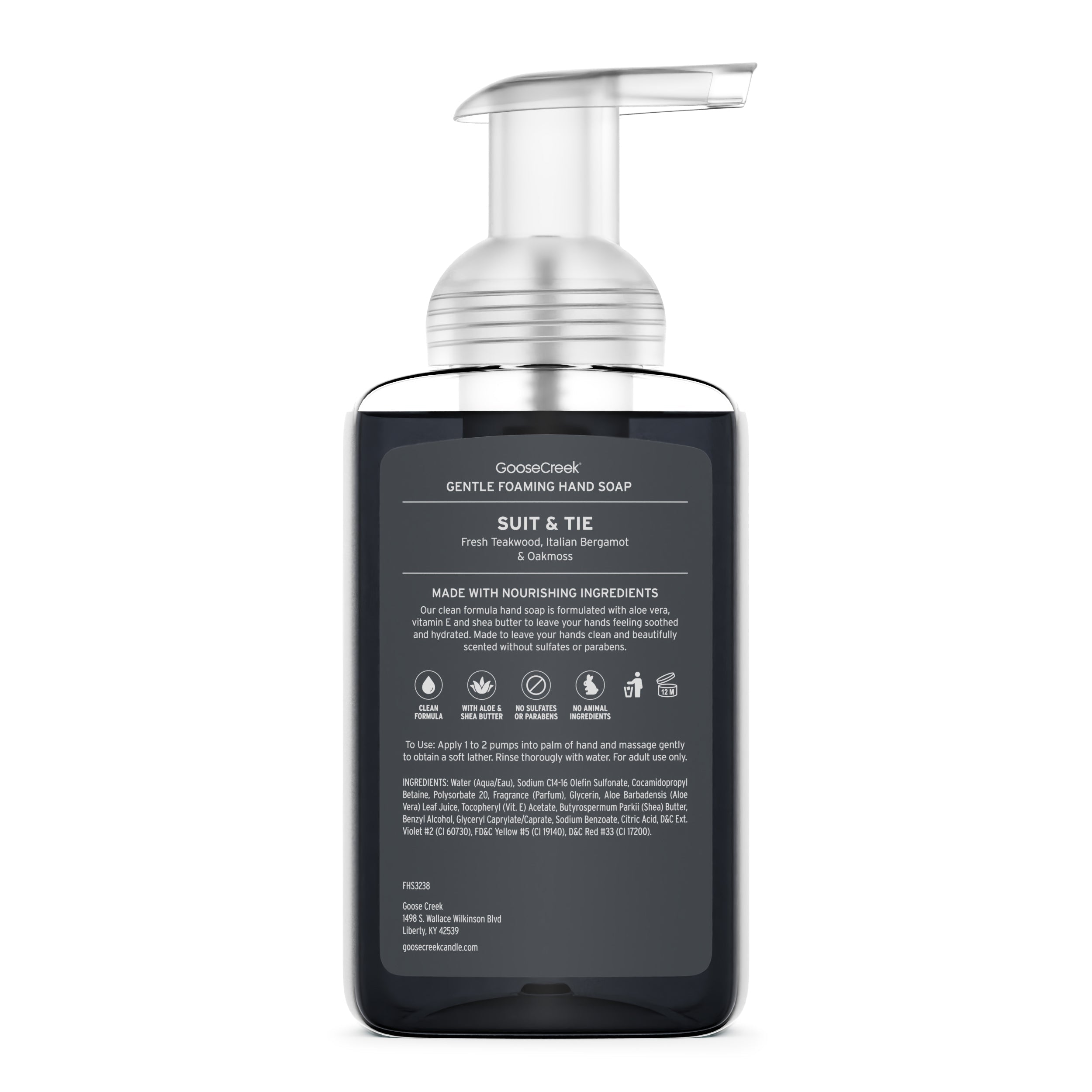 Suit & Tie Lush Foaming Hand Soap