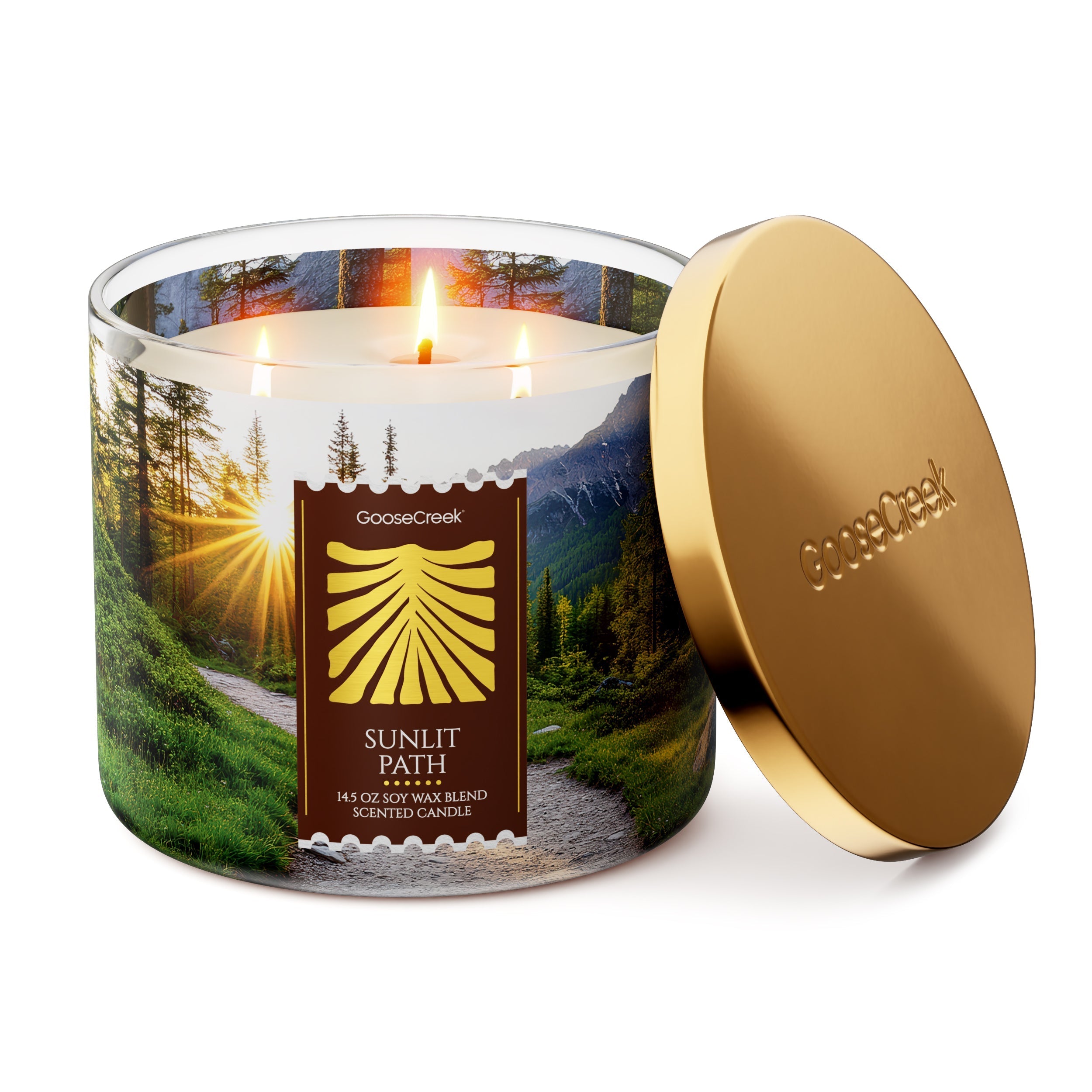 Sunlit Path 3-Wick Candle