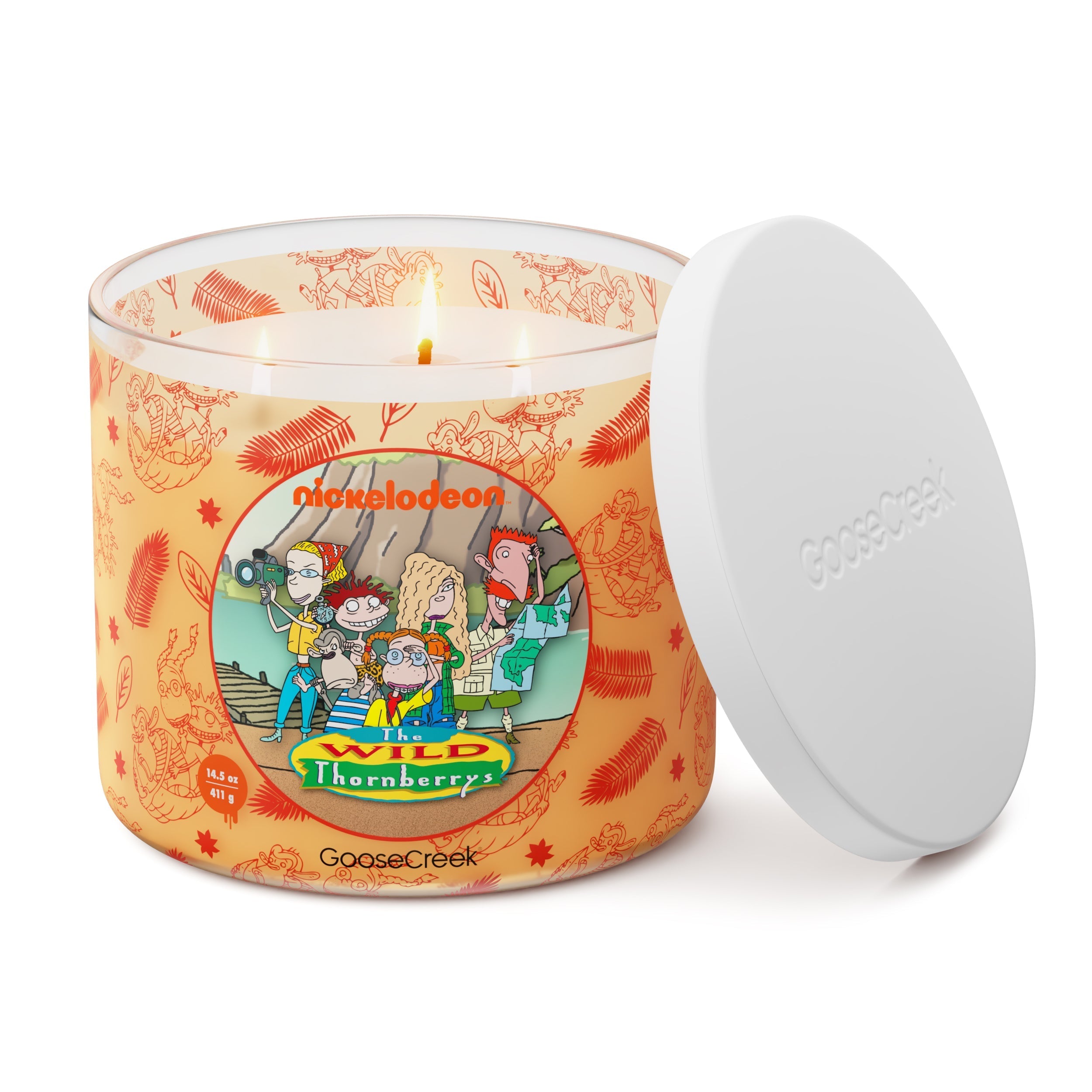 The Wild Thornberry's Nickelodeon 3-Wick Candle