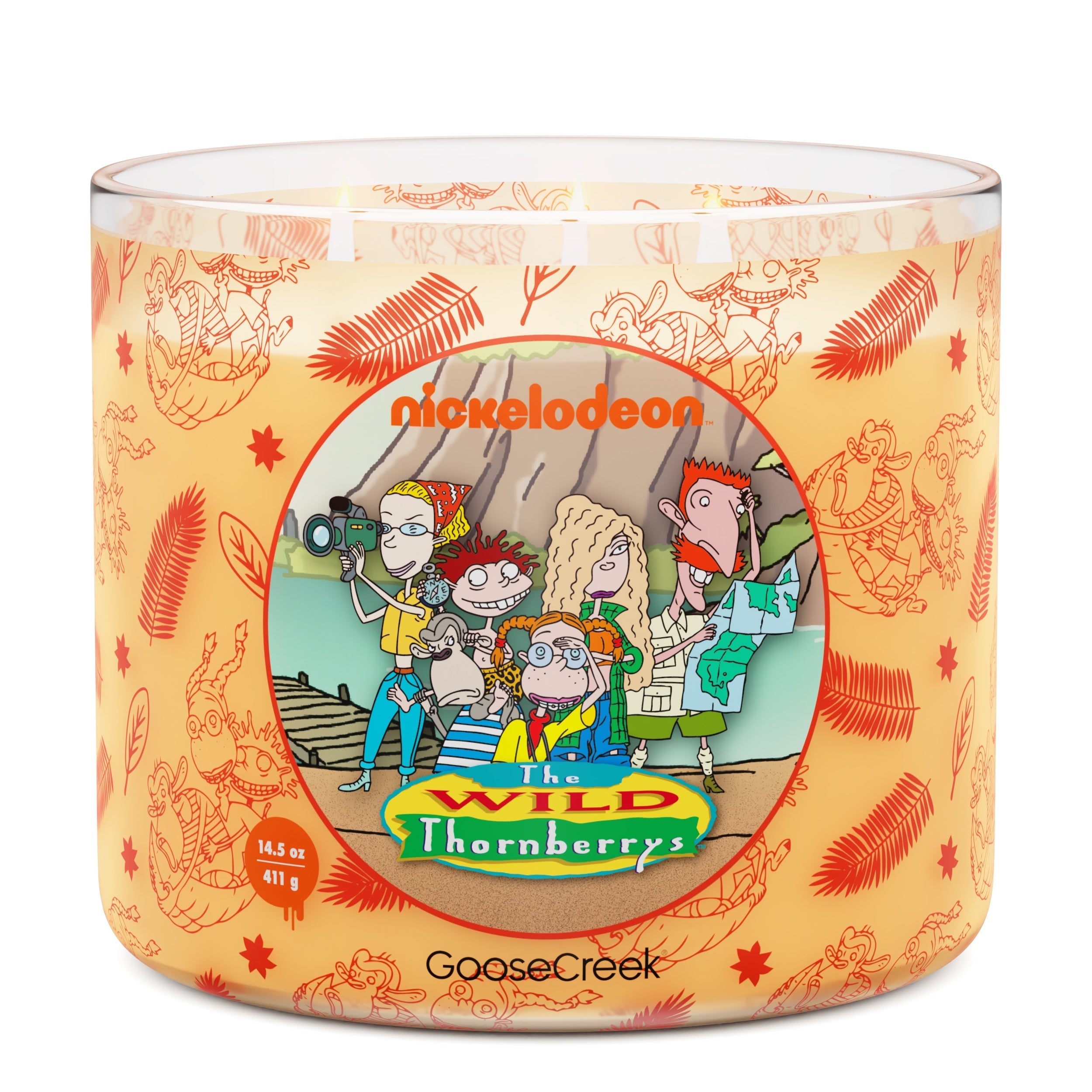 The Wild Thornberry's Nickelodeon 3-Wick Candle