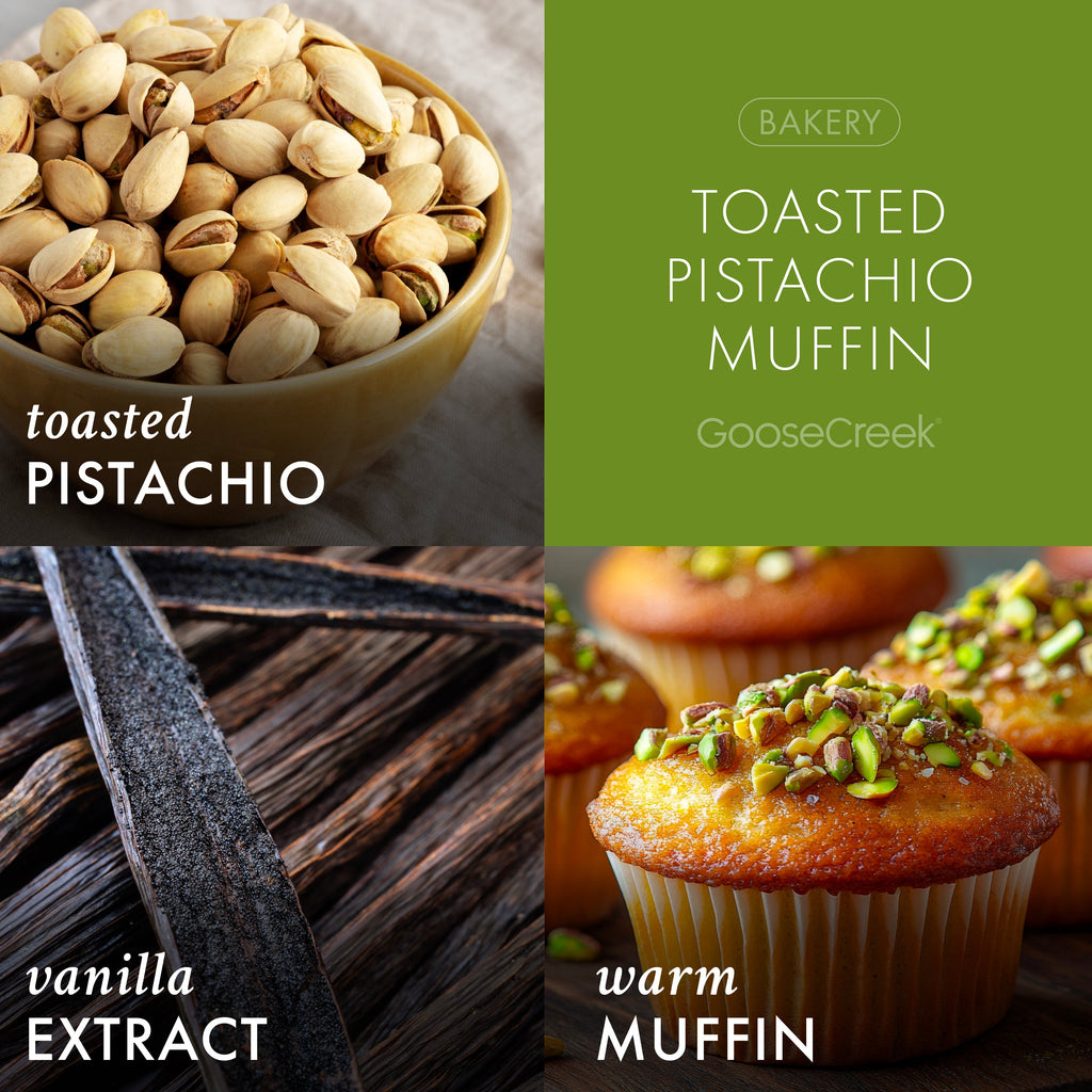 Toasted Pistachio Muffin 7oz Single Wick Candle