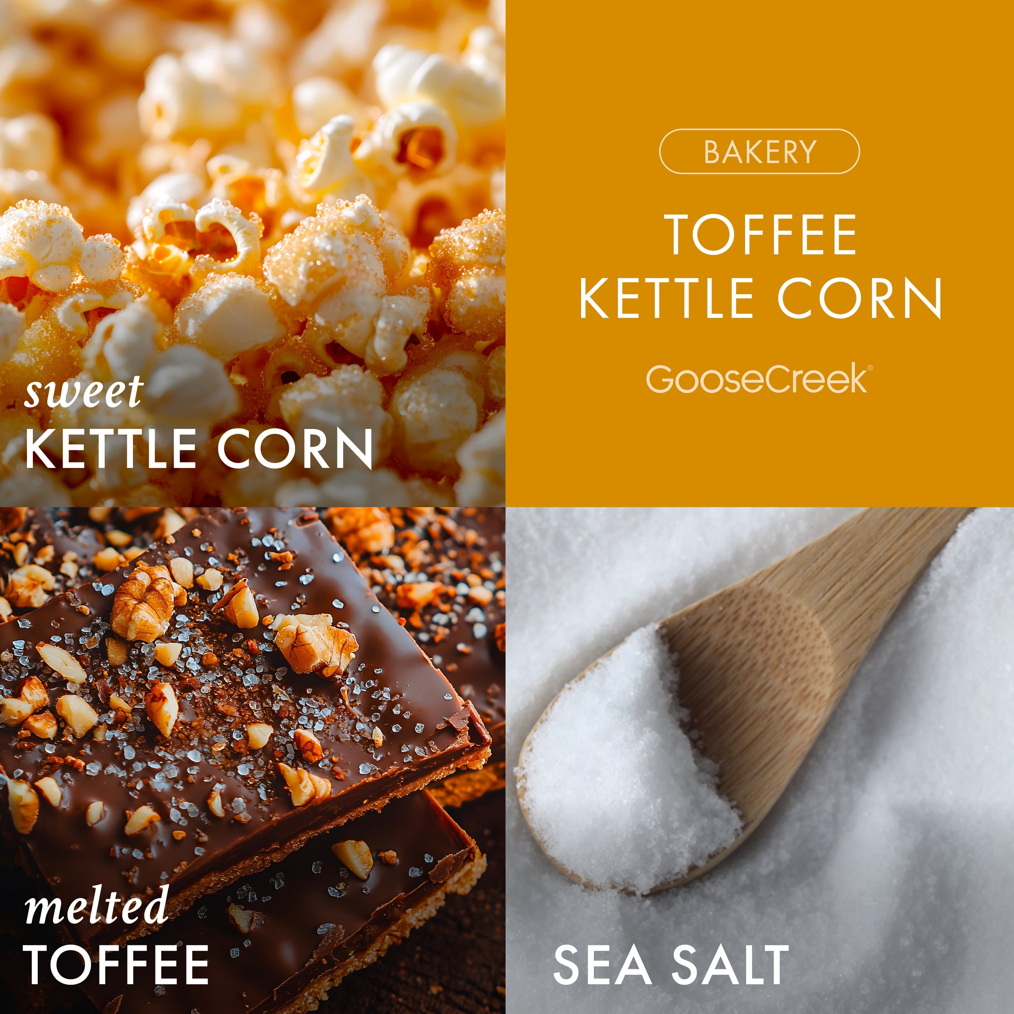Toffee Kettle Corn 3-Wick Candle