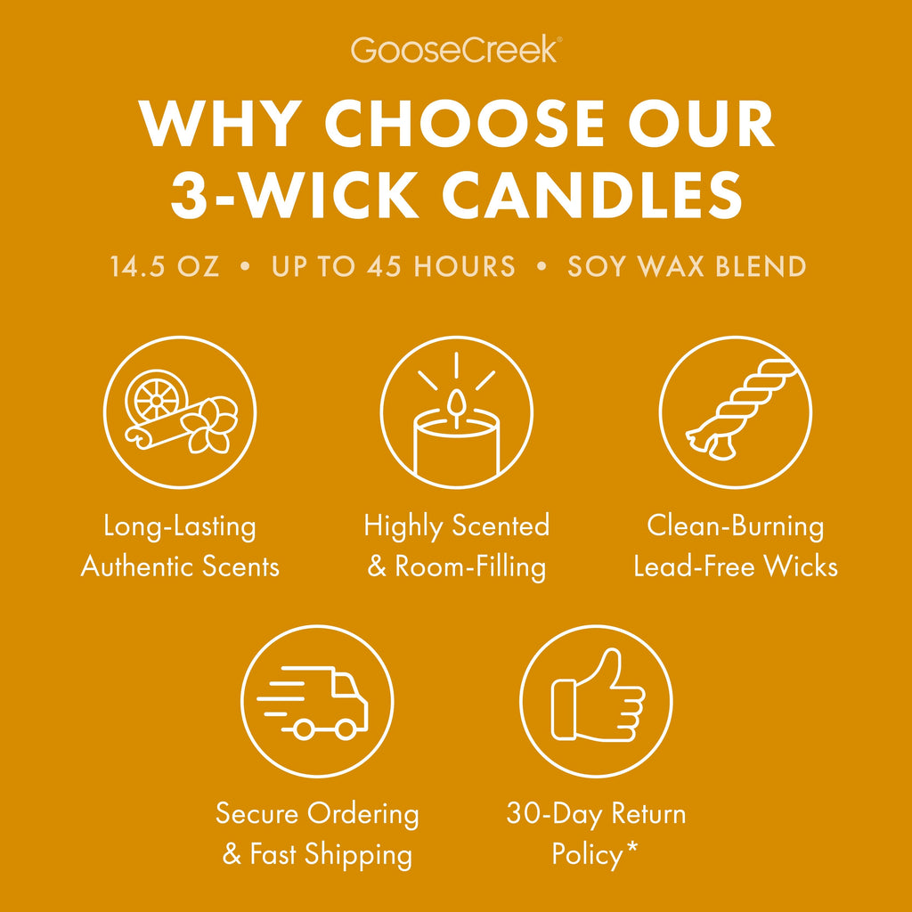 Toffee Kettle Corn 3-Wick Candle